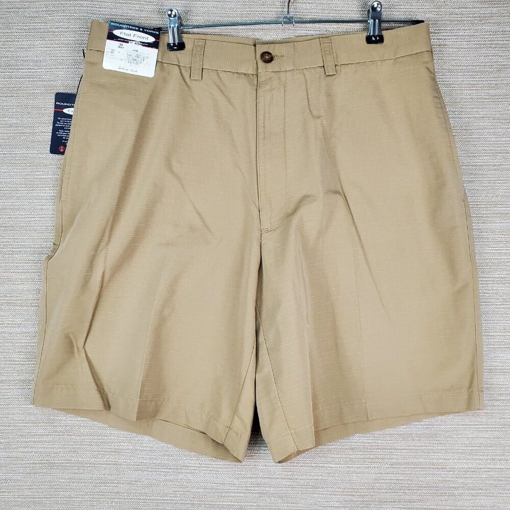 Roundtree Yorke Bamboo Shorts Mens 34 Ripstop Luxe Minimalism  Heritage Classic